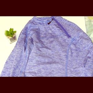 Lightly used purple zip jacket
